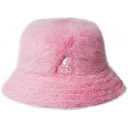 Kangol Pink Furgora Genuine Rabbit Fur Bucket Hat K3477